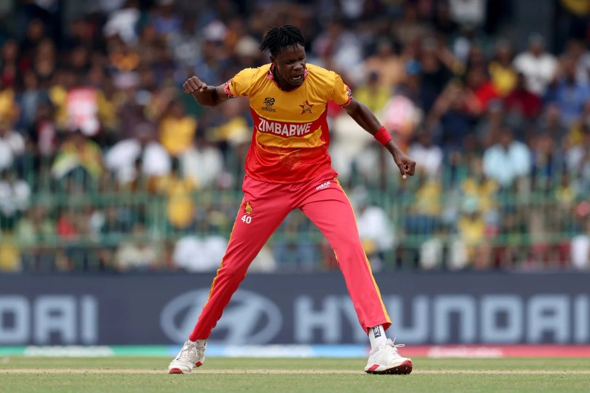 ABsay_ek's tweet photo. We don't talk about Blessing Muzarabani enough & that is a bit of a crime.

Muzarabani is one of those rare bowlers who actually exists in all 3 formats at present. Since 2021 he has been building something that looks a lot like greatness if you bother to look.
73 Test wickets at 24.5 average. Strike rate of 44.8.

In ODIs he has 45 wickets in same period with 4.97 economy. Only Hazlewood & Boult have taken more wickets with better economy rate among Test nation pacers. that is the company he keeps.
And in T20Is?
93 wickets since 2021 with economy of 7.07. only Bumrah, Mustafizur & Farooqi are ahead of him in terms of economy with min 50 wickets.

Moments are there if you know where to look. 9 wickets in Sylhet last year. Bangladesh's own backyard. Then 6 wickets in current Test in Harare for an innings win. In between he sent Australia packing from T20 World Cup in Sri Lanka.

He leads Zimbabwe's attack. he manages his body across 3 formats for a team that does not have  luxury of depth. He keeps showing up & deliver. Again & again.

We need to do better by him. He deserves at least that much.