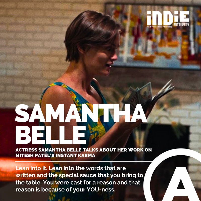 indie_activity's tweet photo. .@accesshollywood RT Actress Samantha Belle Reflects on Instant Karma by Mitesh Patel-https://t.co/0pr5MepDKw
"Lean into it. Lean into the words... You were cast for a reason.." #indie #film #indieactivity https://t.co/K7PPbyk3c4