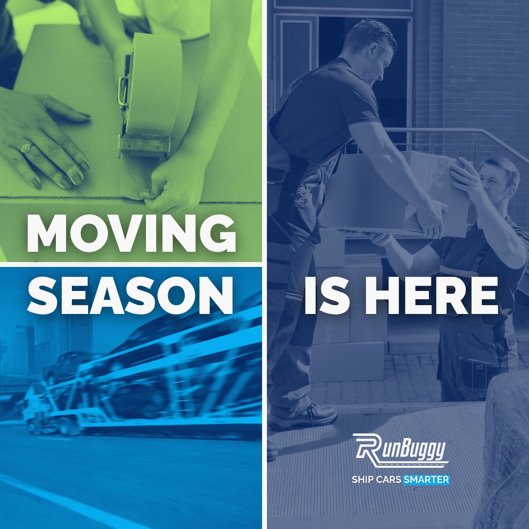 GoRunBuggy's tweet photo. Summer is peak moving season. Moving companies partnered with RunBuggy are ready to handle higher volume, offer complete relocation services, and deliver consistent results. 

Are you prepared? Learn more at https://t.co/tp0g6x6KVy

#RunBuggy #MovingCompanies #RelocationServices #MovingSeason #LogisticsPartner #ShipCarsSmarter