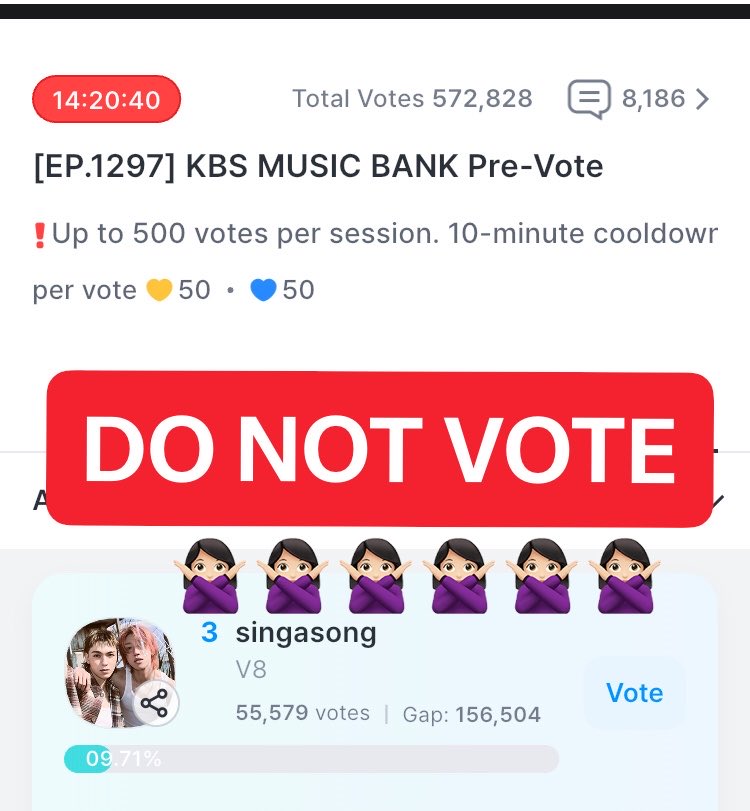 CARAT VOTES tweet media