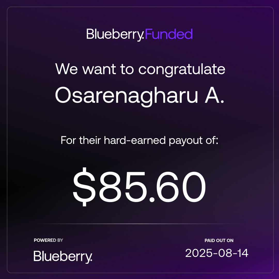 Kelvinaig's tweet photo. Throwback to one of my ProFirm payouts from last year. 💰

Grateful for the journey, the lessons, and the progress. More to come. 📊🔥

#ProFirm #Forex #FundedTrader #TradingJourney #Blueberryfunded https://t.co/jIbWEHALOu