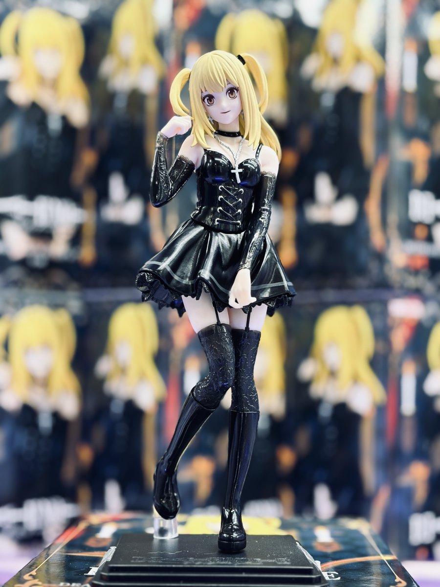 新景品 】 DEATH NOTE プライズフィギュア 弥海砂 全1種 黒いオフ