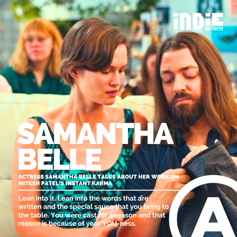 indie_activity's tweet photo. .@latimes RT Actress Samantha Belle Reflects on Instant Karma by Mitesh Patel-https://t.co/0pr5MeqbA4
"Lean into it. Lean into the words... You were cast for a reason.." #indie #film #indieactivity https://t.co/NTXinL5KzI