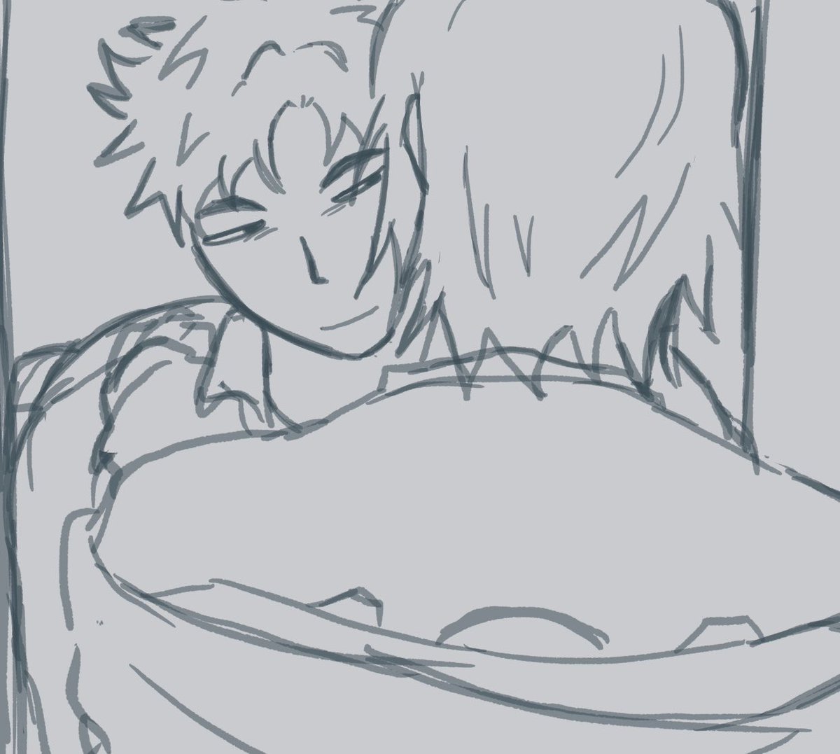 Kaiiy0_fish's tweet photo. eerrrmmm sketch for an animation🤔🤔 #SquidGame #Thangyu https://t.co/8W3JsKWYhz