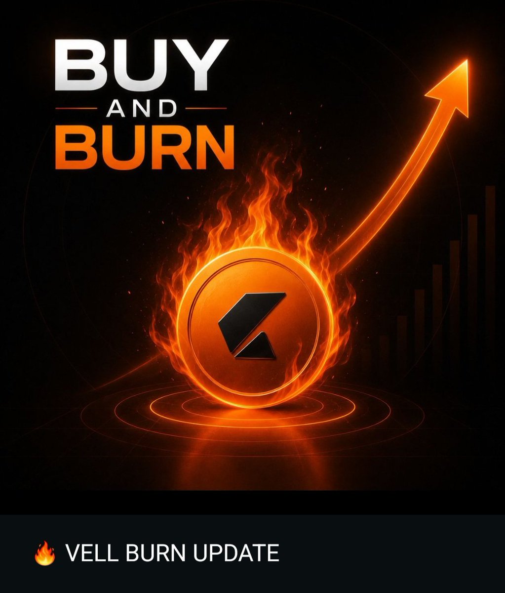 Franca13850080's tweet photo. 🔥 VELL BURN UPDATE
In the last 24 hours: $554.77 $VELL burned
Total burned: $31,182.22 $VELL
🚀 Each use of Vellora generates fees that automatically buy and burn $VELL
Buy here: 🚀 🚀
https://t.co/3sEtUdxPJP
#vell #binance #interlink #coinmarkcap #vellora https://t.co/EBWfX1KqVQ