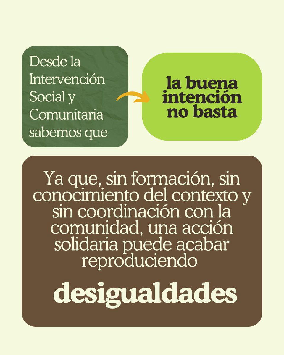 MUISOCIAL_UMH's tweet photo. ☀️ ¿Vas a hacer un voluntariado este verano?

💡 Antes de participar, pregúntate: ¿responde a una necesidad real? ¿Está coordinado con la comunidad? El voluntariado transforma cuando se basa en la ética, el respeto y la escucha, no en "salvar" a otros.

https://t.co/IEDPbesIaG https://t.co/poAX9WnwzL
