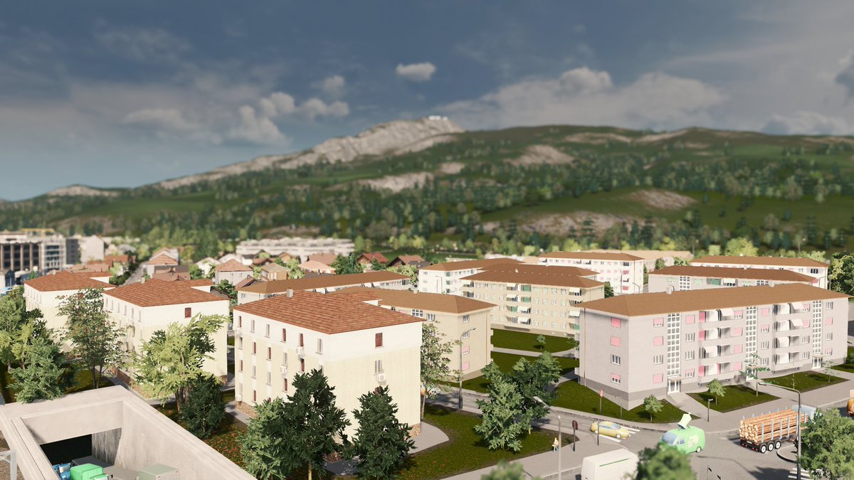 604Sience's tweet photo. Entre l'autoroute et les voies férrées
#Suisse #Isendorf #CitiesSkylines @CitiesSkylines https://t.co/mKJgX8Kqg0