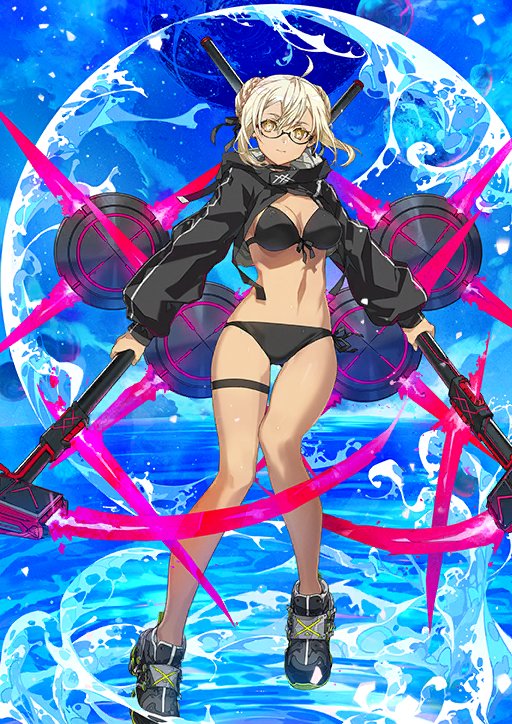MhxLover's tweet photo. Cómo mis amadas Mysterious Heroine XX, muchas gracias FGO por darme a mis chicas en bikini 🙏💙🖤 https://t.co/tn2Hgmd02M