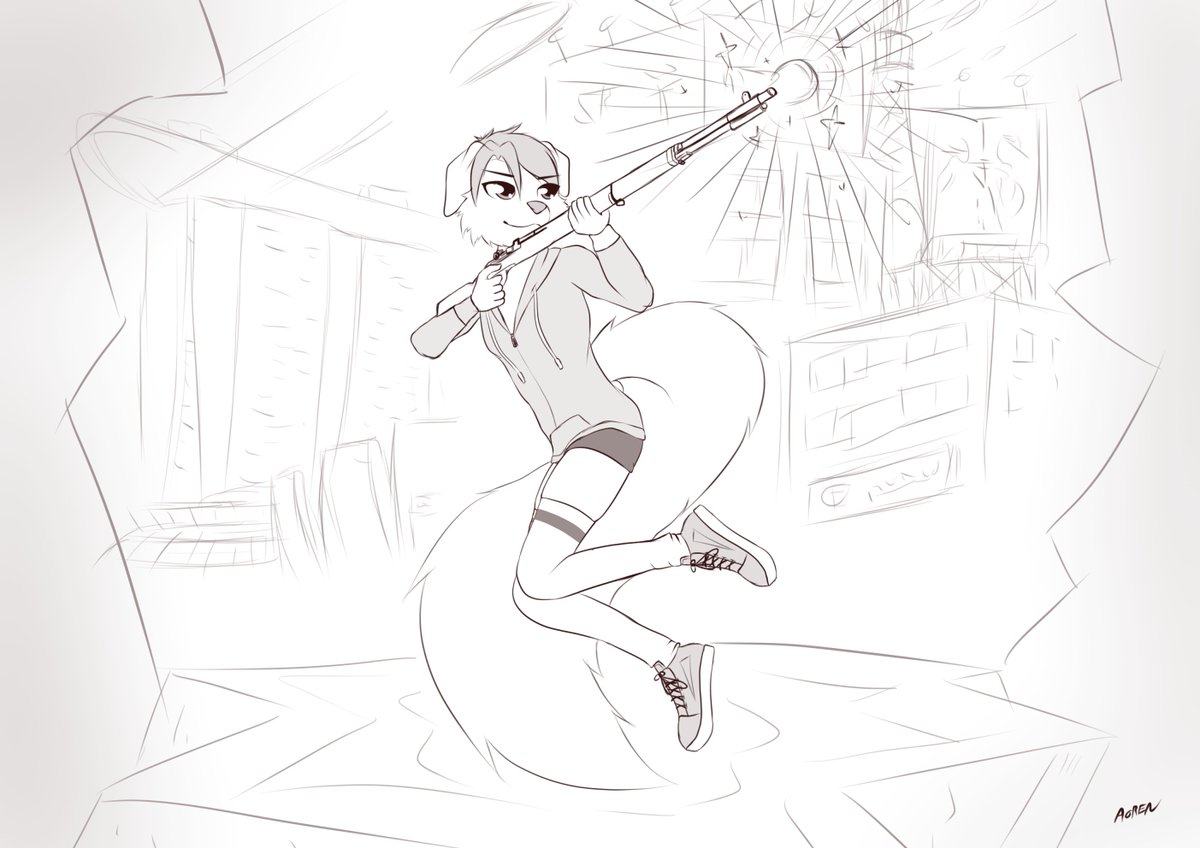 AorenFoxy's tweet photo. Looking through my arts folder and found these 2 sketch I did 2 years ago. https://t.co/WzBpd8bTAf