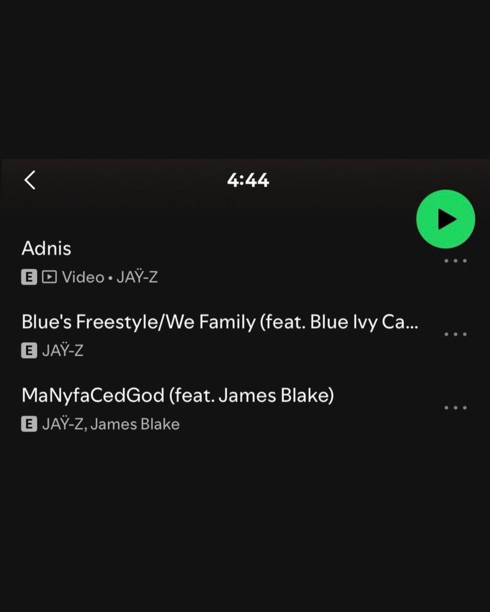 ComplexMusic's tweet photo. In celebration of its ninth anniversary, JAŸ-Z has released three bonus tracks—previously exclusive to the album’s physical copy—onto all streaming platforms 👏

“Adnis”
“Blue’s Freestyle/We Family”
“MaNyfaCedGod.” https://t.co/C0KOUUI5Gd