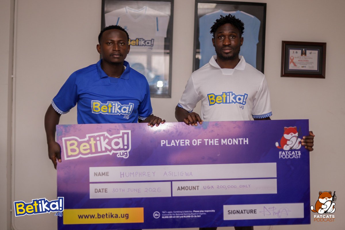 fatcatspod's tweet photo. Congratulations, Humphrey Asiligwa! 👏🏾👏🏾

Your Fat Cats Outstanding Player of the Month for May - an award well deserved, as voted by the fans.

A huge thank you to everyone who took part! 🙌🏾

Brought to you by @BetikaUg

#FatCatsPod #BetikaRugby #FatCatsPlayerOfTheMonth https://t.co/ibrLJuZczV