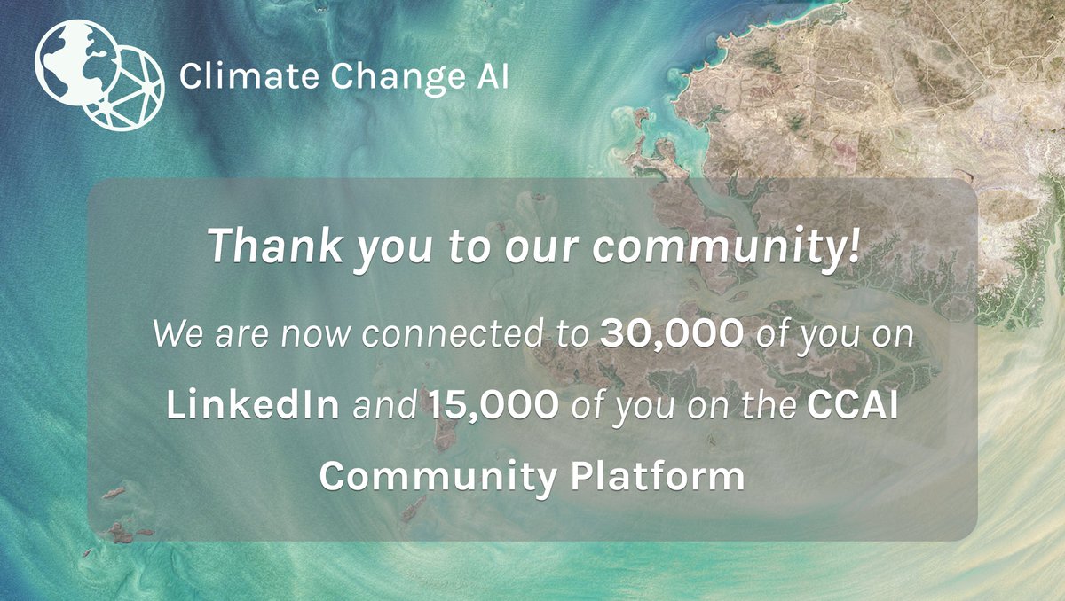 Climate Change AI tweet media