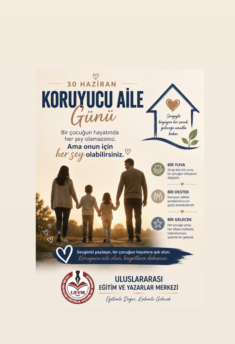 UEYM2020's tweet photo. #ueym #koruyucuaile #koruyucuailegünü #ai̇le #sevgi̇ https://t.co/aCCTlkxg46