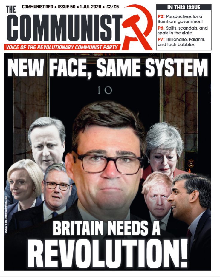 bolsh3vik's tweet photo. Tomorrow's issue of The Communist 👇 https://t.co/G3PLbTunNr