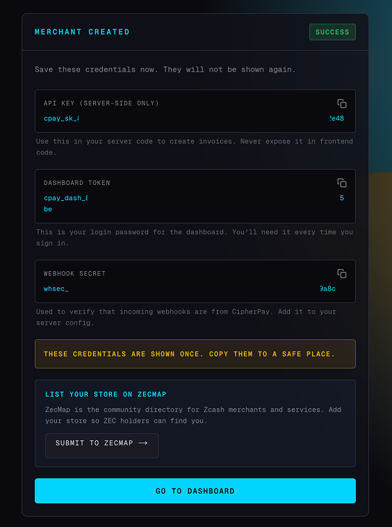 Cipherpay tweet media
