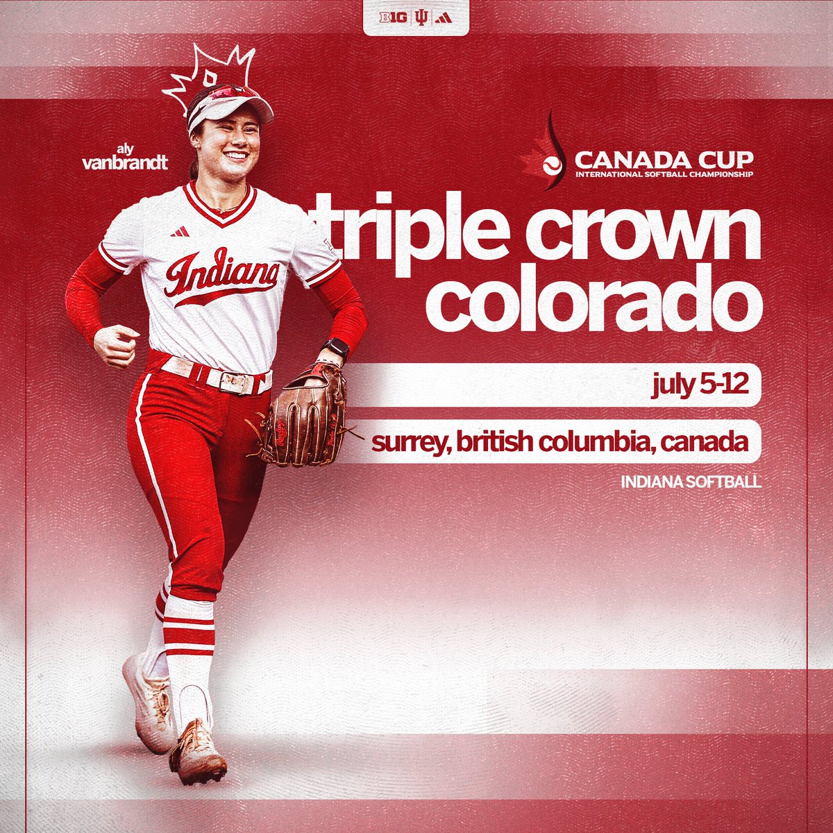 IndianaSB's tweet photo. .@AlyVanbrandt will play on the TC Colorado College All-Star team in the Canada Cup!

📝: https://t.co/tnpCEL0Fr5 https://t.co/jJacz81rZ9