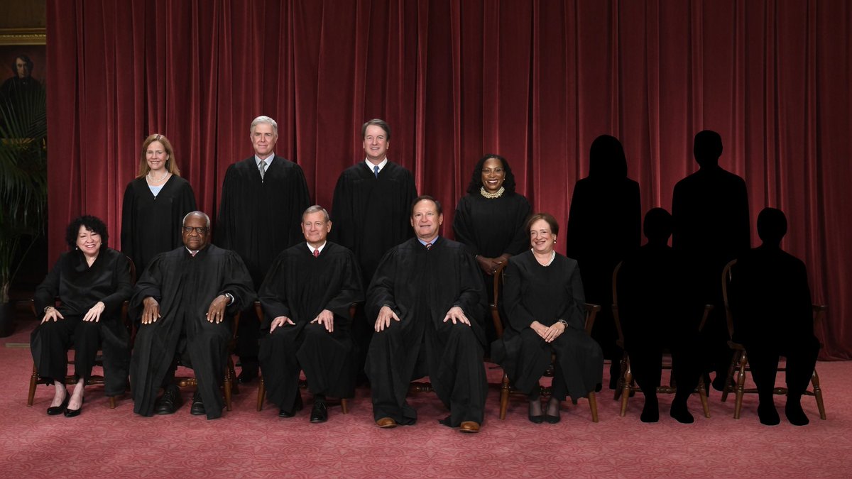 wabuckeye's tweet photo. Is there any reason why conservatives can't add members to the court? https://t.co/xnrL4hEFYA