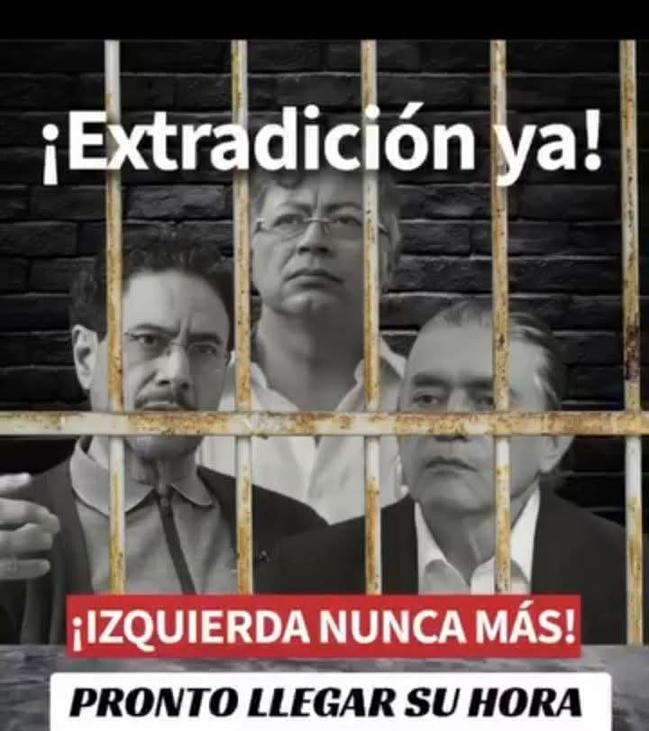 ubica2s's tweet photo. @IvanCepedaCast Que se haga cumplir la constitución juzgamiento a estos progresistas por sedición y rebelión a la republica de Colombia y la decisión deo pueblo colombiano. https://t.co/V0cjPwj8xx