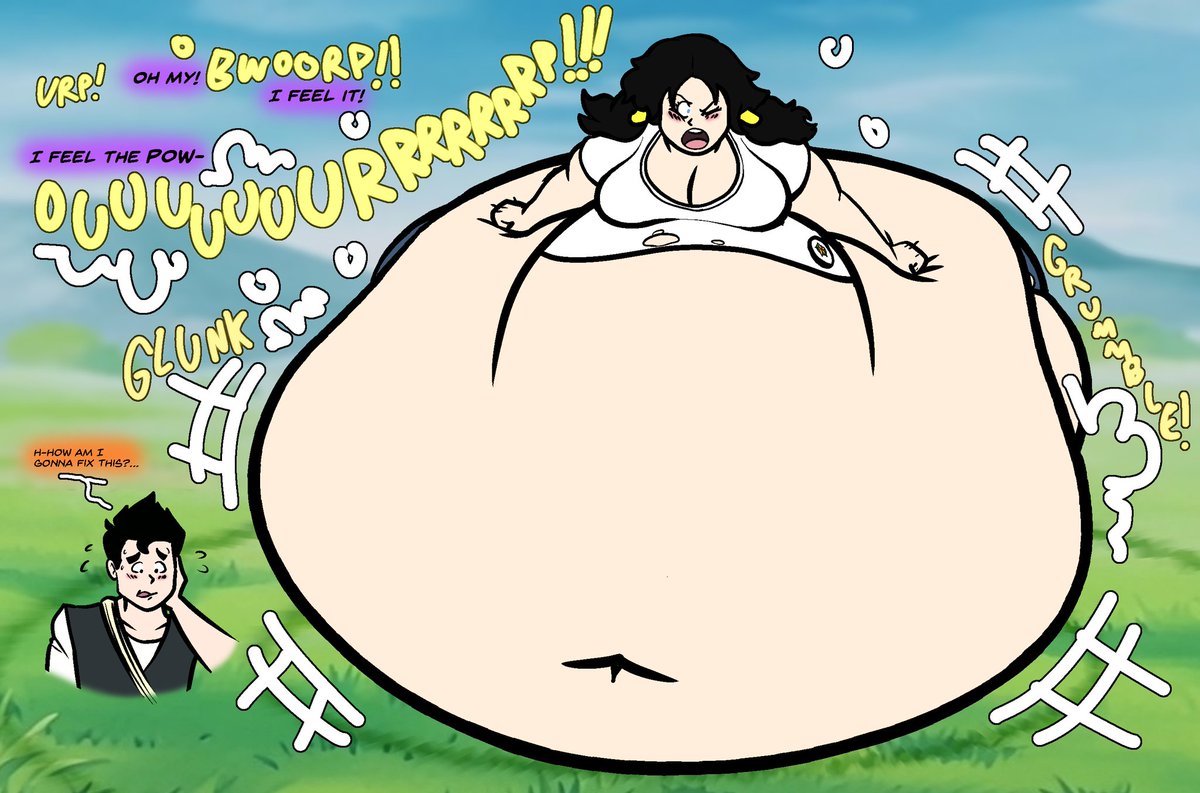 SpoonSnooper's tweet photo. 💜(Drawn by anon, comm'd and colored by me!)🫪
Videl seems to build Ki rather quickly! Perhaps Gohan should teach her some control next time... https://t.co/YK5ezLMmcl
