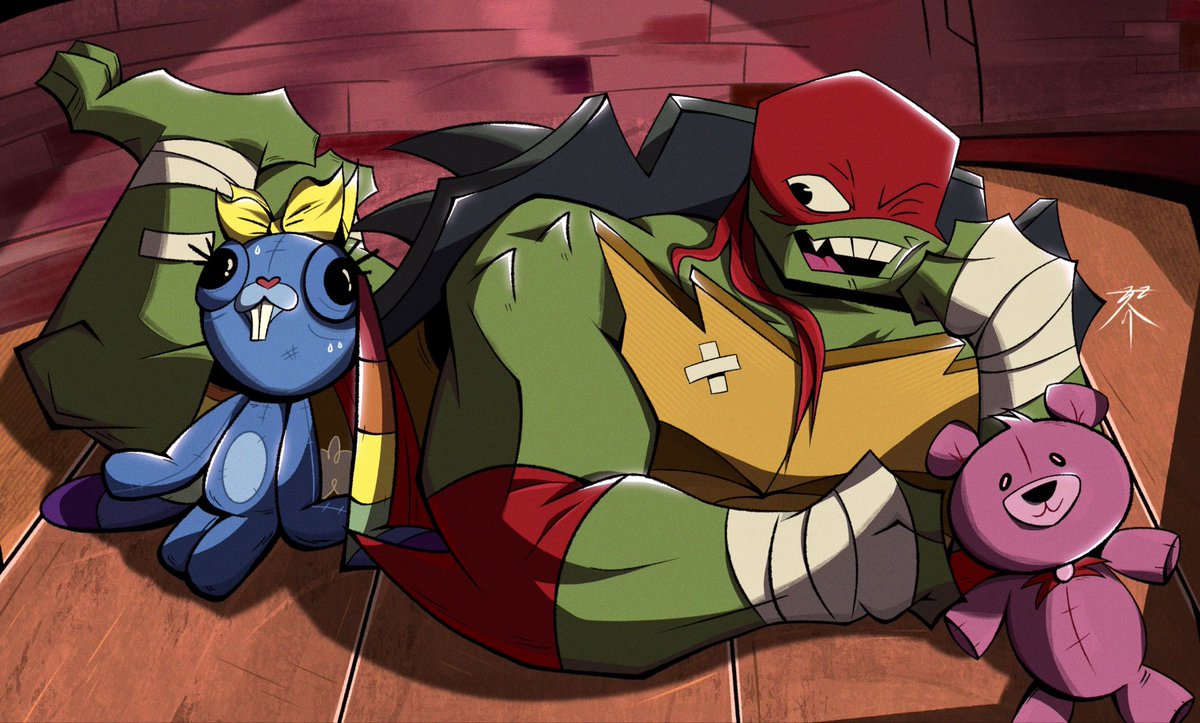 Qiaozhi101105's tweet photo. #rottmnt https://t.co/R8GFQMRMWm