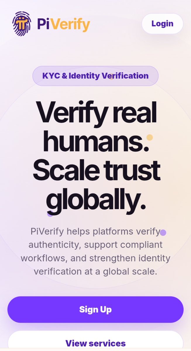 npaulex's tweet photo. @PiVerify is real and in motion, for any Company take chance before the rest.
#PiVerify https://t.co/DcqmNprywL