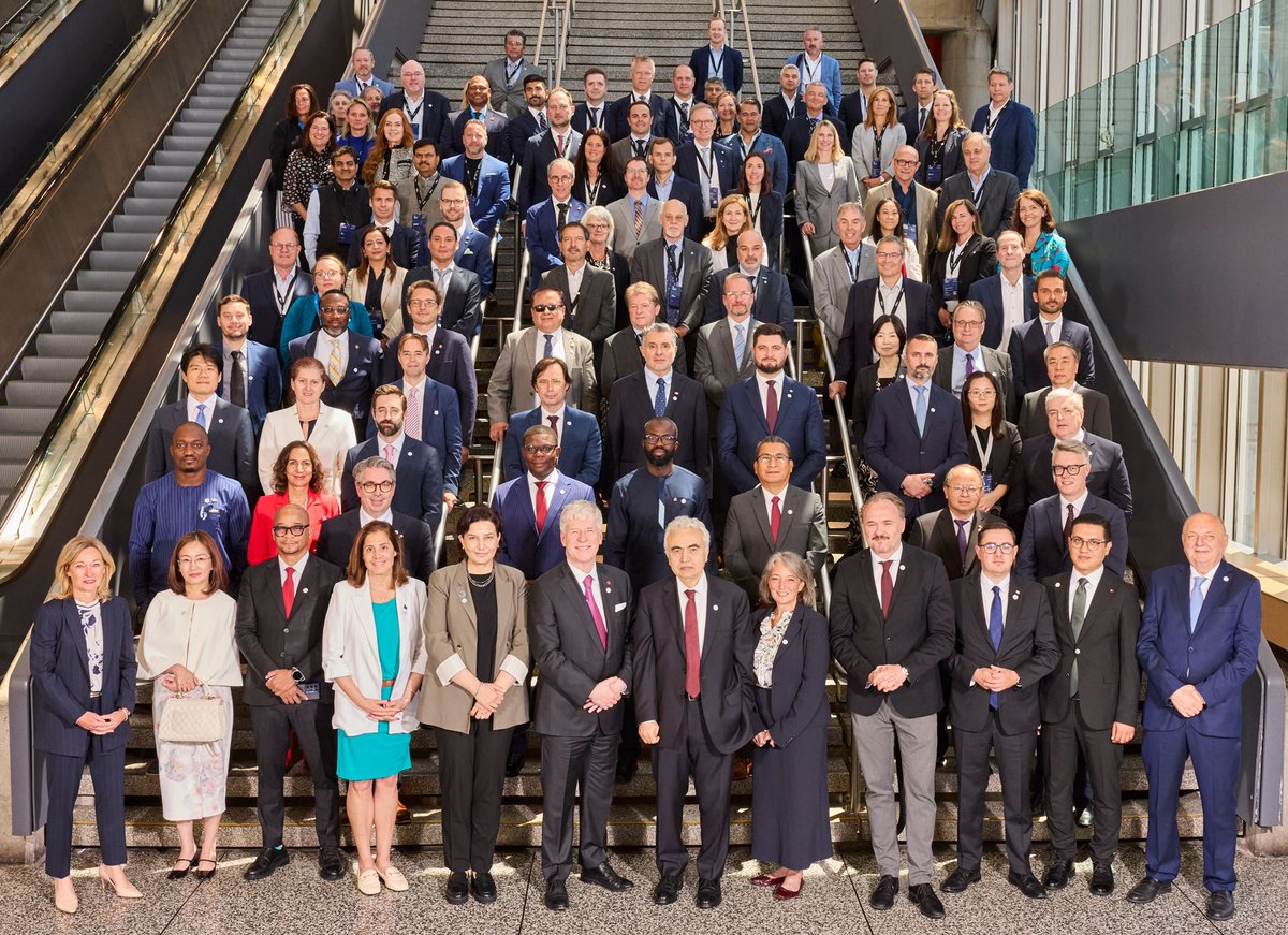 IEA's tweet photo. At our Global Energy Efficiency Conference, dozens of countries from around the globe agreed to make efficiency a cornerstone of energy policy.

Like the oil shocks of the 1970s, today’s crisis can be a catalyst for faster action on efficiency.

More ➡️ https://t.co/IeIpQh2E2l https://t.co/1v8lb5vbOx