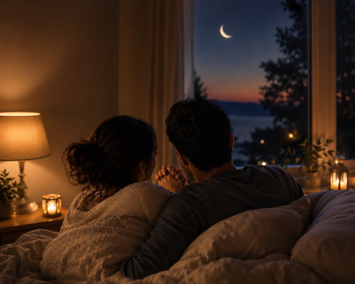 till_number's tweet photo. Good evening, lovebirds. 🌙
Before you sleep, hold your spouse's hand, say "Thank you for today," and end the day with peace, not silence. https://t.co/caeA4ZXUSv