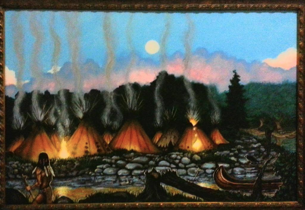 warriorbahn's tweet photo. Older painting on canvas https://t.co/gtNJFtk8uQ