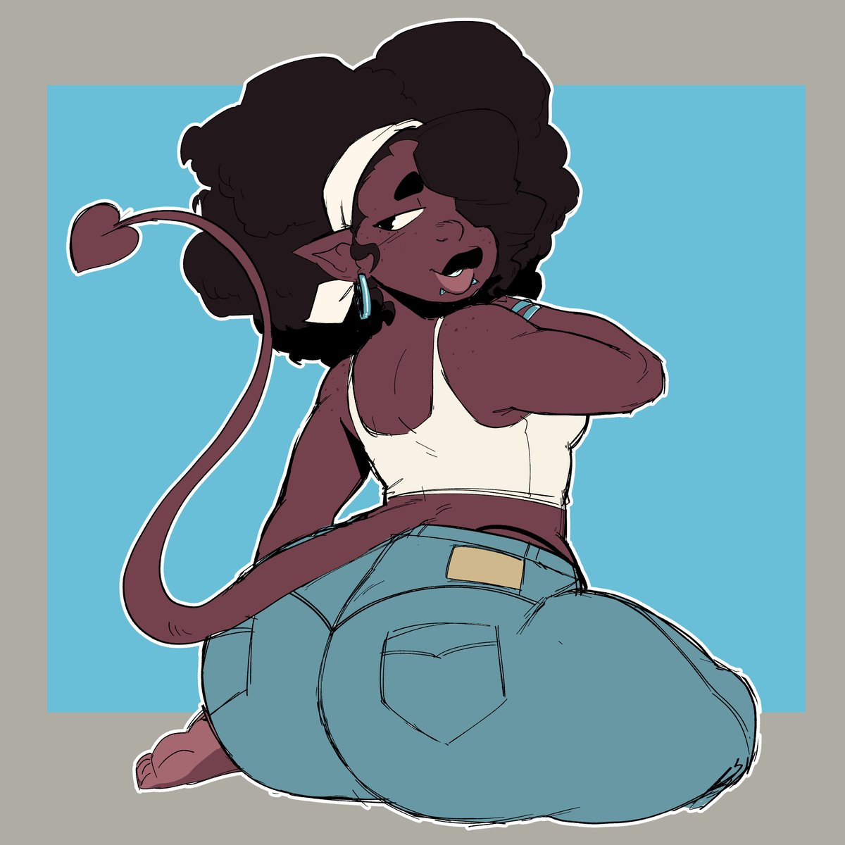 ElPiromanias's tweet photo. Fanart for the love of my life Sad_Conito of their character Renata :3c https://t.co/HfMwiUC7c3
