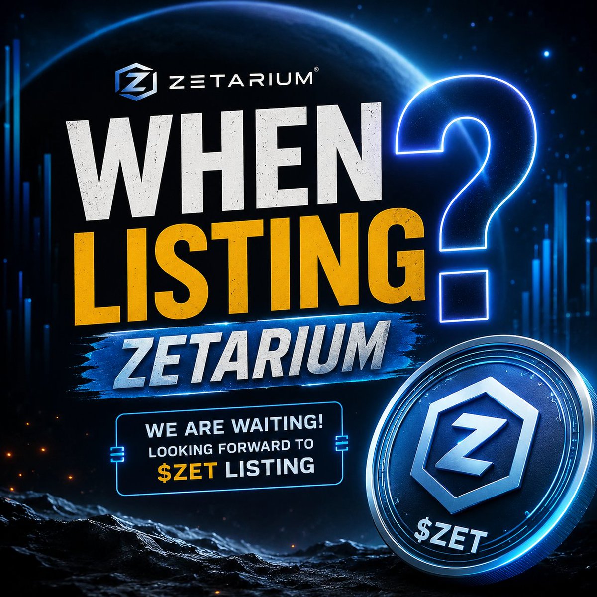 AdilTanha356703's tweet photo. The community has been waiting patiently for the $ZET listing. In the AMA, a first week of July timeline was mentioned, but we haven't seen an official update yet.

Can we please get a clear update on the listing status? Even a simple timeline would help the community stay informed and avoid unnecessary rumors.

We're excited and still here—just waiting for official news. 🚀

@intern_zetarium @Zetarium_
