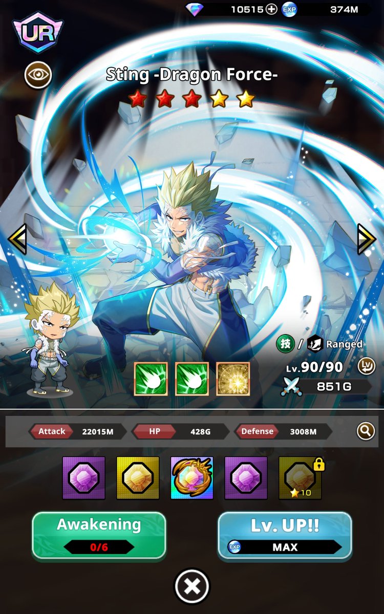 shadgrave's tweet photo. Spend all my 116 medal saving for awakening boxes😭
Im happy and have no regrets, but future Rogue better be intelligence/brave type or im cooked😭 https://t.co/Uvn1NQOYgk