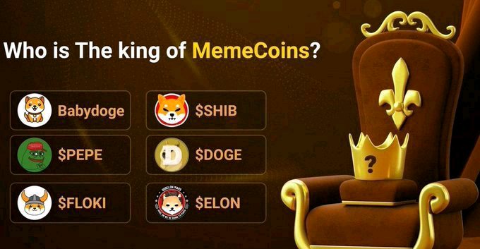 CryptoThro's tweet photo. Who is the KING 👑 of #MemeCoin ?

✨ $DROVER
✨ $CKOM
✨ #HYDRACHAIN 
✨ $DOGS
✨ $PEPE
✨ $FLOKI
✨ $SHIB
✨ $DOGE
✨ $ELON

What did I miss? https://t.co/XEXojf4qrn
