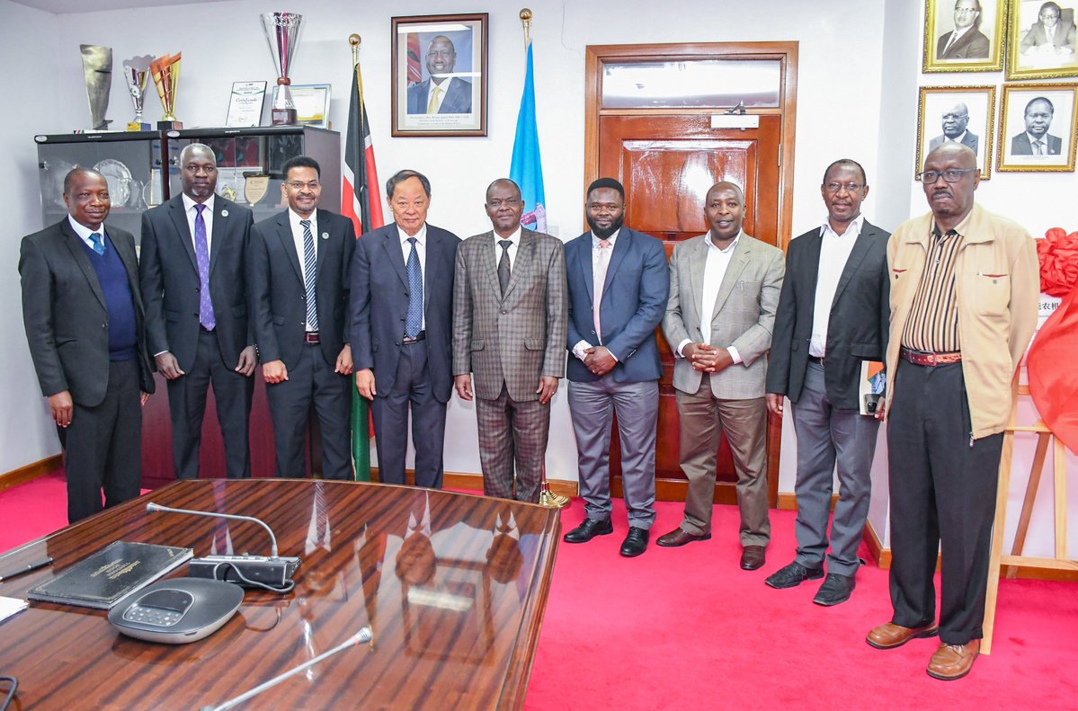 uonbi's tweet photo. The University of Nairobi has signed a strategic cooperation agreement with China's Yellow River Delta Intelligent Agricultural Machinery Equipment Industry Academy, strengthening Kenya–China collaboration in agricultural mechanization, research and innovation.

The partnership will establish a Kenya-China Joint Laboratory for Intelligent Agricultural Machinery and Equipment, promote joint research, facilitate staff and student exchanges, and accelerate technology transfer to advance food security and sustainable agricultural transformation across the region.

The initiative will be jointly implemented by the Faculty of Engineering and the Faculty of Agriculture, bringing together multidisciplinary expertise to develop practical solutions for modern agriculture.

The agreement was co-signed by Vice Chancellor Eng. Prof. Ayub N. Gitau and Prof. Shang Shiqi, Chairman of the Yellow River Delta Intelligent Agricultural Machinery Equipment Industry Academy.

#Engineeringthefuture #Innovation #AgriculturalMechanization #FoodSecurity #KenyaChina