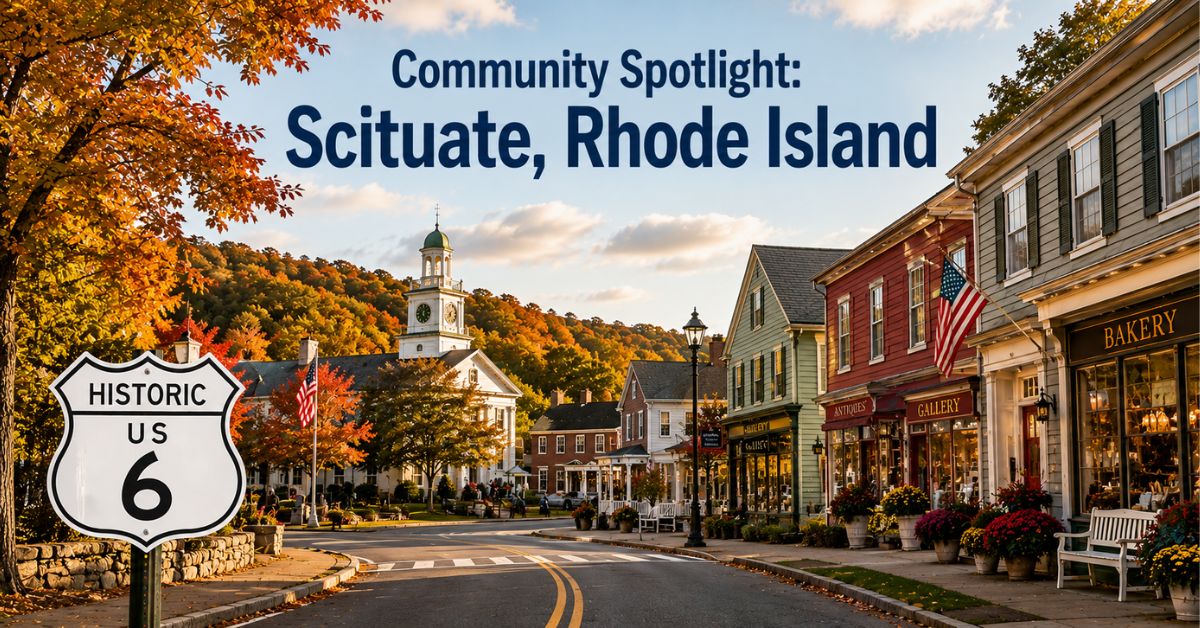 route6tour's tweet photo. Discover Scituate, Rhode Island, where local traditions, scenic beauty, and community spirit create a memorable stop along historic US Route 6. https://t.co/dqB0pSdyHr https://t.co/6CplhDcwYB