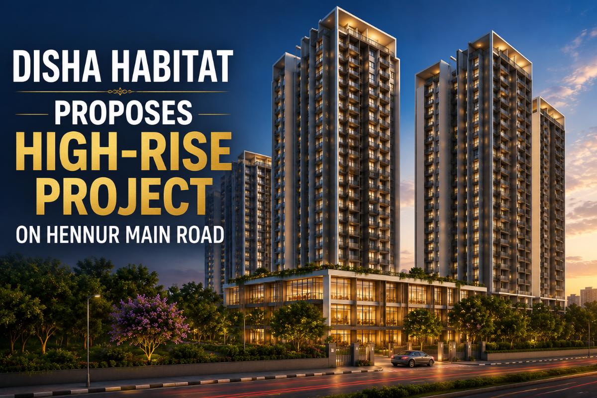 booknewproperty's tweet photo. New High-Rise Residential Project Proposed on Hennur Main Road.

Disha Habitat Properties has submitted plans for a major residential development in North Bangalore. The proposed project brings massive vertical density to the fast-growing Hennur corridor, utilizing a premium FAR of 4.8.

https://t.co/MaMxKSjfa6 

#BangaloreRealEstate #HennurMain Road #DishaHabitat #NorthBangalore #NewLaunchBangalore #PropertyInvestment #RealEstateNews #BangaloreProperty #HousingMarket #SmartInvestment