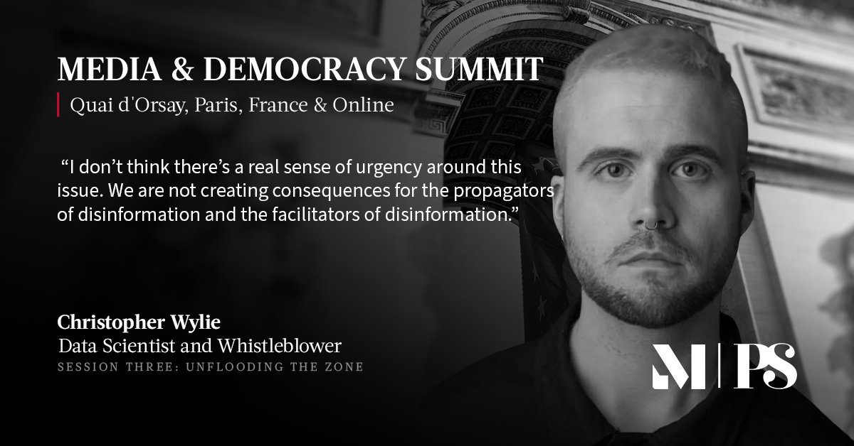 ProSyn's tweet photo. In session three of the Meliore/PS Media & Democracy Summit, @chrisinsilico calls for the implementation of product liability for AI firms and social-media platforms. #PSEvents
https://t.co/3GETm7AADM https://t.co/dAM7HMFKMt