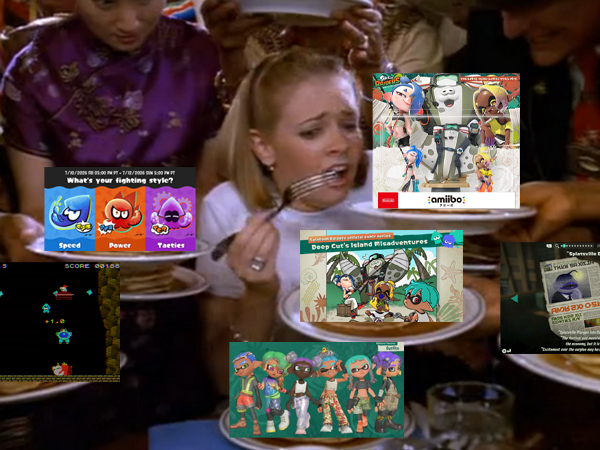 narson03's tweet photo. We Splatoon fans are eating good July! https://t.co/7Y3mONqJxc
