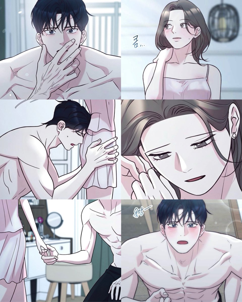 ctrl_ally's tweet photo. “Yesterday you were all over me like you were going to devour me…” 😳❤️

Poor Jiseong looks ready to face a tribunal for a crime Yeoreum isn't even mad about! When your boyfriend's biggest flaw is that he loves you a little too intensely. Look at him holding onto her—he really wants that punishment!

#MeetInTheMiddle #중간에서만나  #YeoreumxJiseong #ManhwaRecommendation