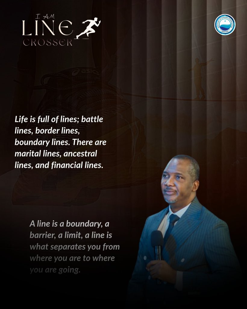 SowimOfficial's tweet photo. Sermon notes from our Sunday Service.
Title: I AM A LINE CROSSER.
Watch the full sermon on YouTube via: RevdFemiAkinolaTV
#SOWIM #RevdFemiAkinola #SermonNotes https://t.co/tD3Fl3JW3t