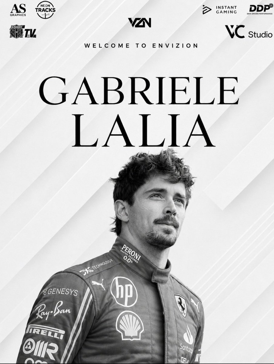 EnvizionVZN's tweet photo. SIGNINGS | 
@Ridleyjake82 ✍️🇳🇱
@GabrieleLalia07 ✍️🇮🇹

Jake joins us as an Engineer, coming from FVR. He will help a lot during events!

Gabriele joins our team on the PC roster! The Italian will bring great ambition to the team.

Welcome to VZN, Jake Gabriele 🫶

#EnvizionVZN🤍 https://t.co/GZdrjV6X25