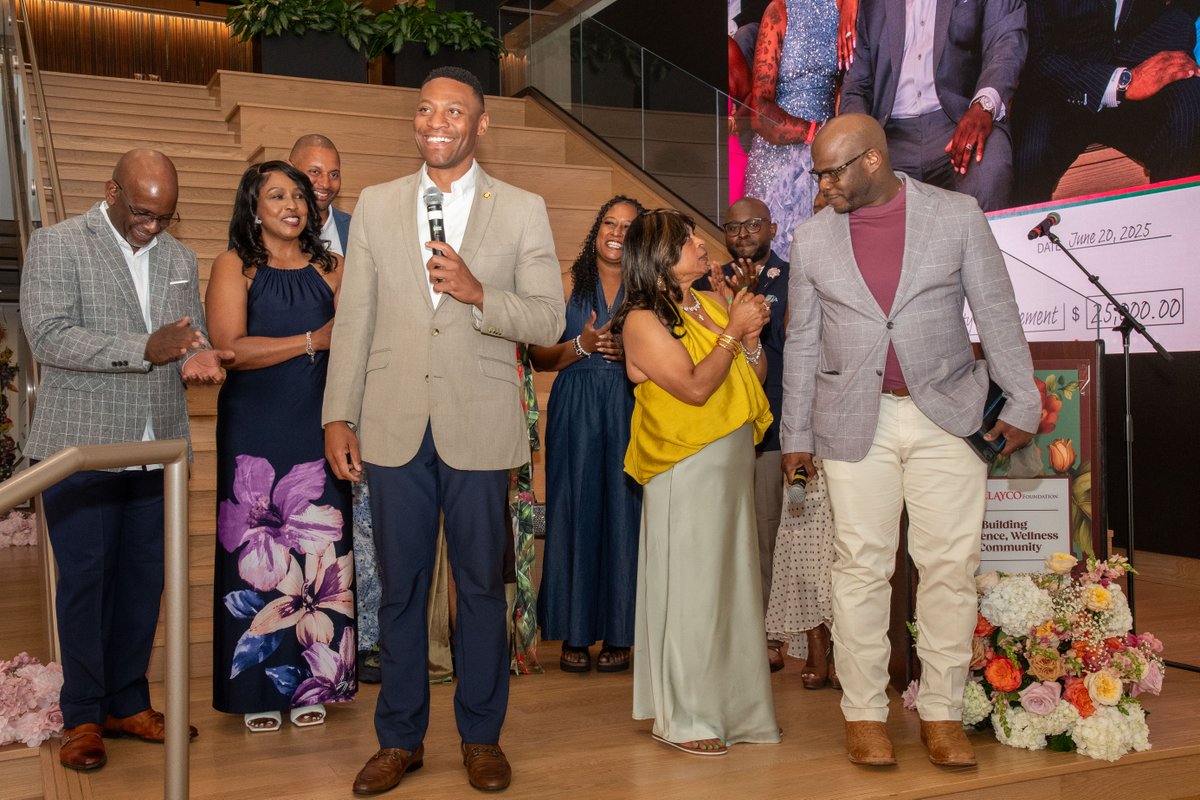 SoberLiving2's tweet photo. We're honored to share that LIV Recovery was celebrated at the Clayco Relief Fund Celebration. 💙 https://t.co/VKzVrqro9c