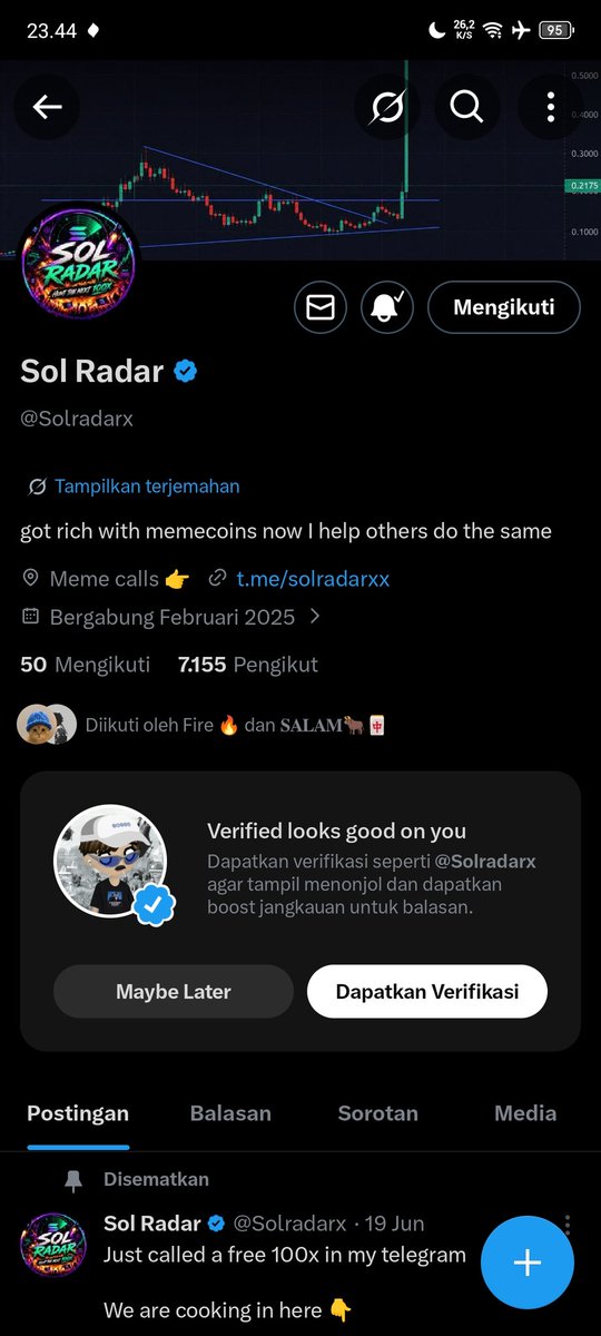 GojooXsatoru's tweet photo. @cryptohako @Solradarx Wish me luck 

BSS3TkxKePEn7Qv342uBcHGqw2fmdNReJ9HL1GaCSBUb https://t.co/Xhy8Ce2dv0