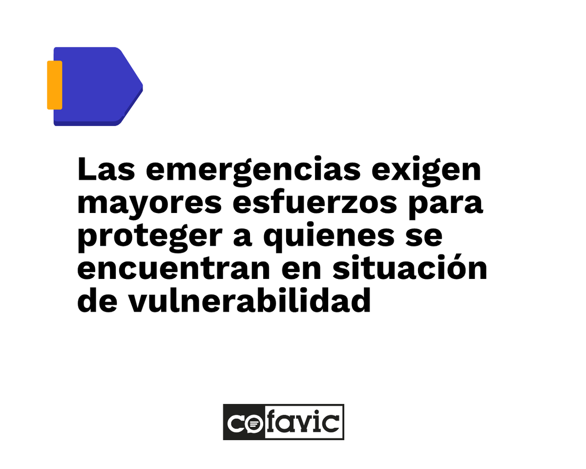 COFAVIC's tweet photo. 🚨 Toda personas afectada por los terremotos en Venezuela tiene derecho a recibir asistencia humanitaria oportuna, información clara y protección sin discriminación.

La transparencia en el manejo de la ayuda y los recursos destinados a la emergencia  es una obligación y una garantía para las comunidades afectadas.

Desde COFAVIC recordamos que las emergencias no suspenden los Derechos Humanos.  Por el contrario, exigen mayores esfuerzos para proteger a quienes se encuentran en situación de vulnerabilidad.

#Venezuela #DerechosHumanos #Terremoto #Ayuda