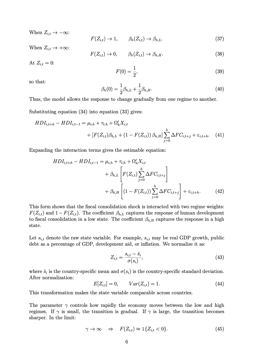 CIREMath's tweet photo. Dans un nouveau working paper : 4 économistes affiliés au CIREM analysent les effets de la consolidation budgétaire sur le processus du développement en Afrique subsaharienne. 

La note en pièce jointe présente, étape-par-étape, la stratégie empirique utilisée par les auteurs, une approche fondée sur l’estimation des fonctions de réponse impulsionnelle à l’aide de la méthode des projections locales. 

*Nephthali Cibangu;
  Manassé Mulunda;
  Ishara Musimwa (~PhD Cand., BU - @bu_economics);
  Jean-Paul K. Tsasa.  

URL: https://t.co/DTrixkmJlS @UPCofficiel @Economie_UPC