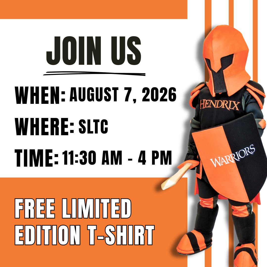 hendrixcollege's tweet photo. Rising seniors, join us on August 7! 🧡

We'll welcome you to campus for a day filled with campus &amp; residence hall tours, a student panel, lunch (of course), and more.

Tap the link below to register.
We can not wait to see you!
https://t.co/m3mgxS44Jg https://t.co/XTJL2AVFki