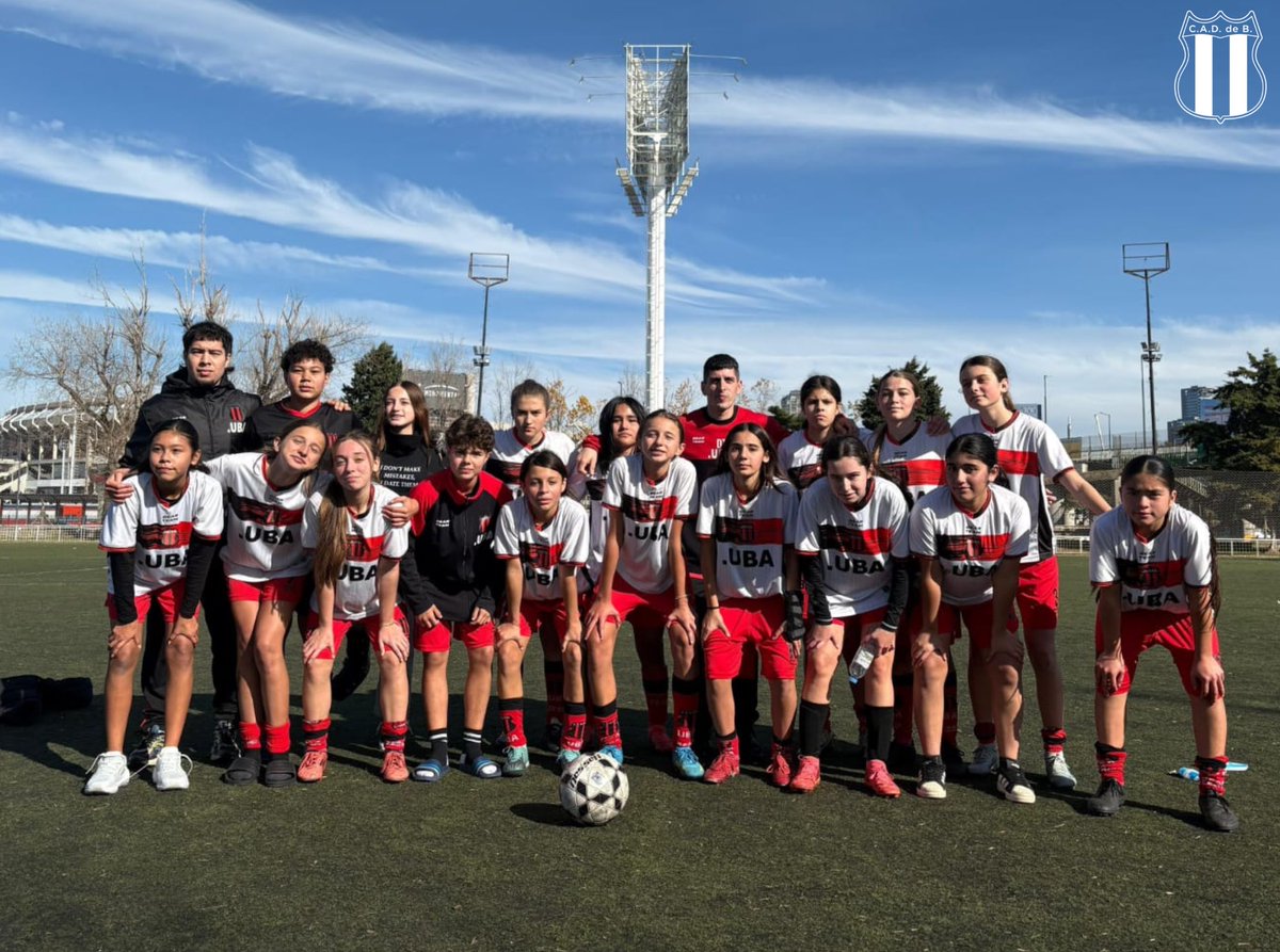 defefutbolfem's tweet photo. ⚽️ JUVENILES
🔢 Resultados de la fecha 4 (recupero) frente a Morón:
➡️ Reserva
✅ 2-1
🗣️ Martina Butre y Franchesca Capusselli
➡️ Sub 16
✅ 1-0
🗣️ Ariana Enrique Vera
➡️ Sub 14 📸
🤝 2-2
🗣️ Morena Salzar y Sofía Marinelli
#VamosLasPibas 💪
#SomosDefe 🔴⚫️ https://t.co/WyCKqPwJQY
