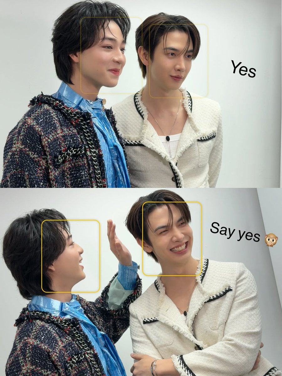 mbbabe6code's tweet photo. คลังแสงแมะนมฝ้ายมาเสริฟตอนดึกค้าาาา 

'Yes'

'Say yes 🙊'

อะไรคะ สิ่งนี้สื่อถึงอะไร ขอเป็นแฟนแล้วตกลงหรอ 😉🤭

#แม็กกี้บาส #maxkybas https://t.co/8cy4mIRlND