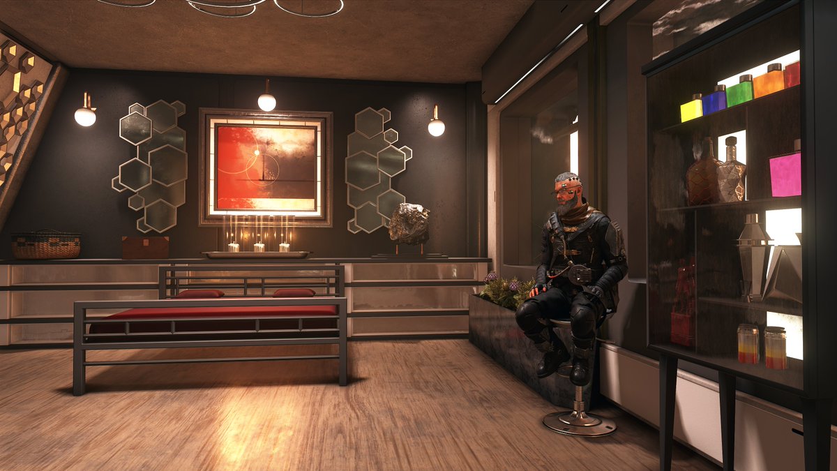 ThorgenIronside's tweet photo. Captain Ironside decorates with Tailored Spaces by Verified Creator Sweetpea704, a 10/10 Do Recommend Creation in my opinion ;) Check it out here! https://t.co/T4InySaiOr! - https://t.co/BCqli3Kpi8 #Starfield #Playerhome #Decoration #Photomode
@StarfieldGame
@BethesdaStudios https://t.co/ISv47hpSnE