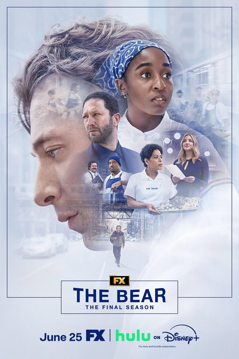 GeekZoneGZ's tweet photo. Acabo de terminar la 5ª temporada de 'THE BEAR', que cierra con broche de oro una de mis series favoritas de la década.

He disfrutado todo su recorrido, su desarrollo de personajes, y su magnífica dirección y edición.

Serie para el recuerdo. https://t.co/mBQYkVkHnZ