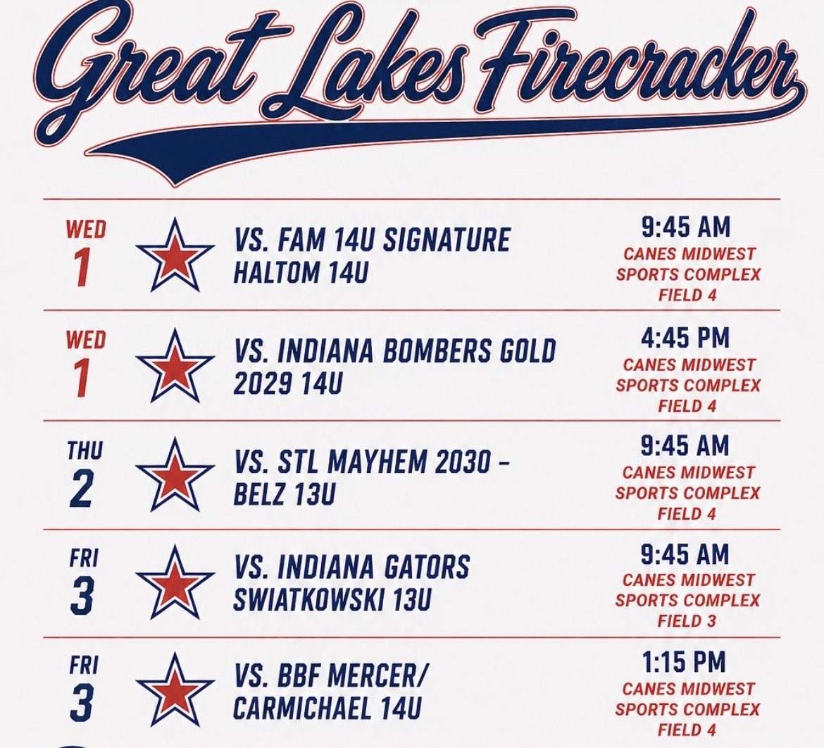 PaytonS599's tweet photo. After a weekend off, my Velo team and I are heading out to Indiana for a long weekend. Can’t wait to get back on the field with them! Here are our first few games! @Velo_Softball @Velocity_GB https://t.co/oBx5DtSy0b